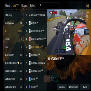 Strong IPTV Player - interface 8K VIP